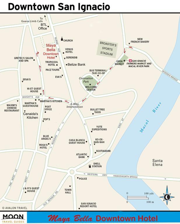 Maya Bella Downtown Hotel San Ignacio Ngoại thất bức ảnh