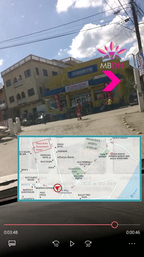 Maya Bella Downtown Hotel San Ignacio Ngoại thất bức ảnh